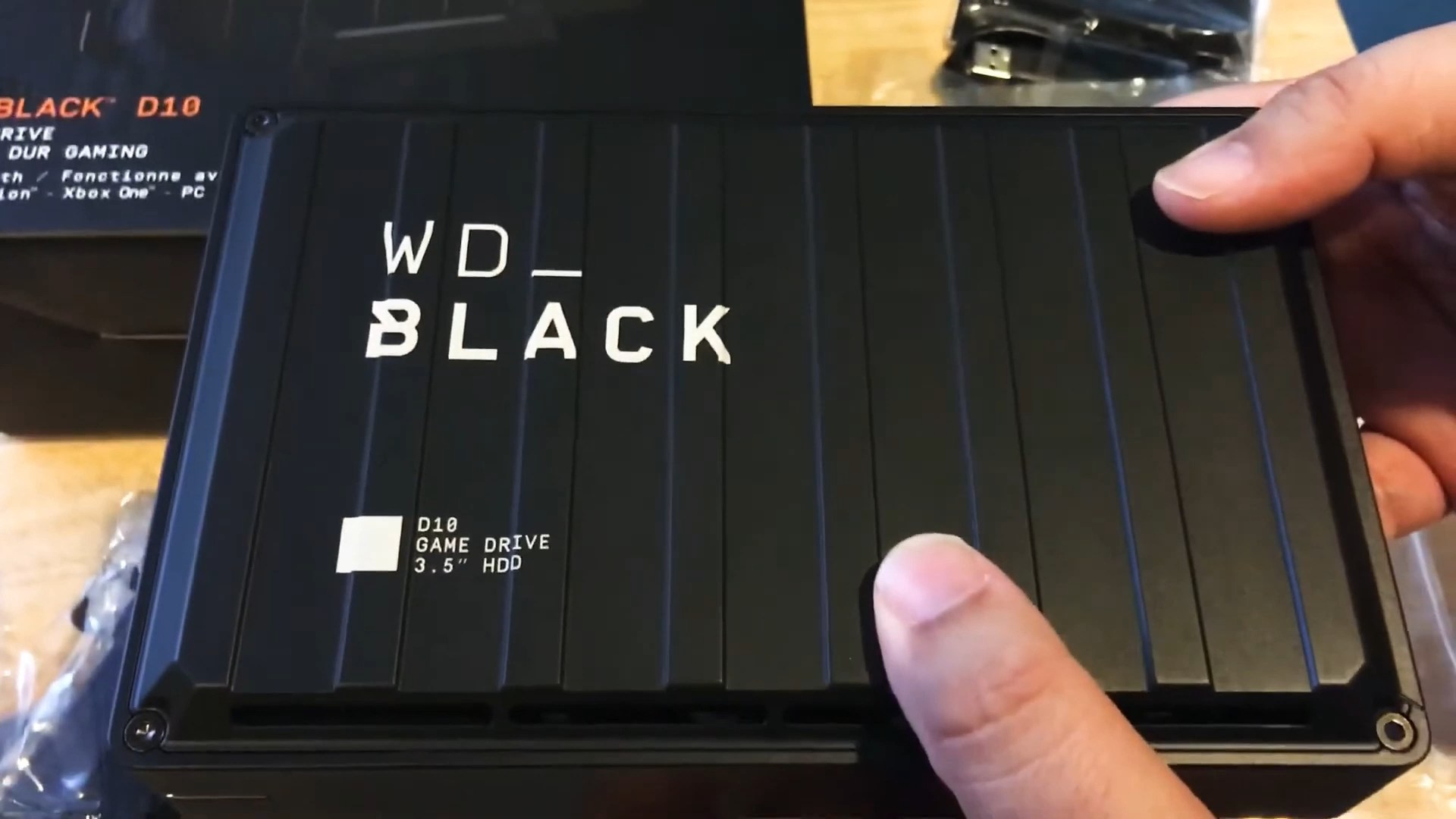 Watch WD Black D10 8TB Game Drive&colon; PS, Xbox, PC Unboxing on